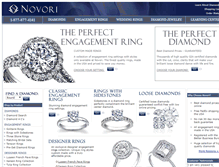Tablet Screenshot of novori.com